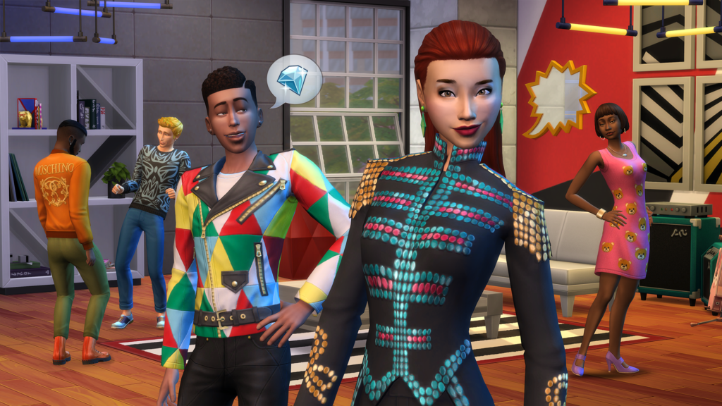 Die Sims 4 Moschino-Accessoires-Pack
