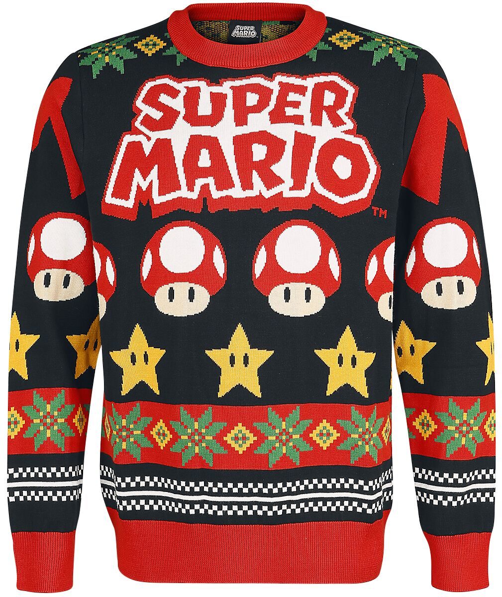 Super Mario Weihnachtspullover