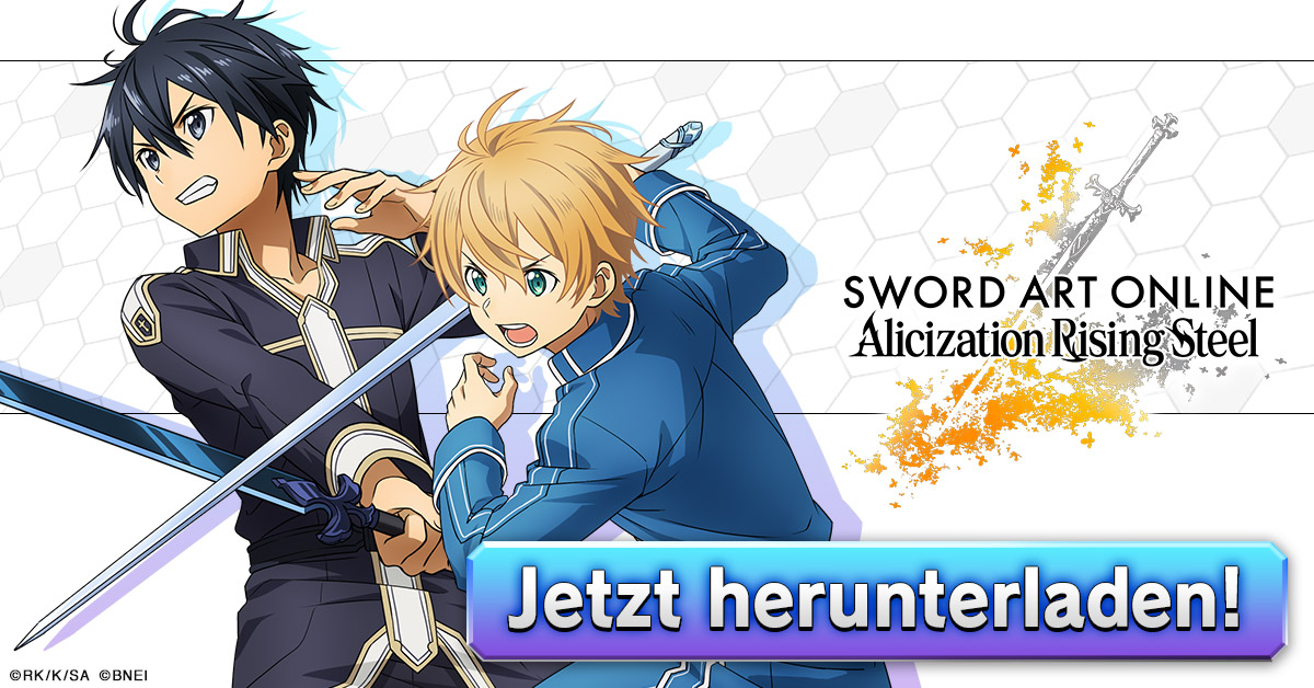 Sword Art Online Alicization Rising Steel