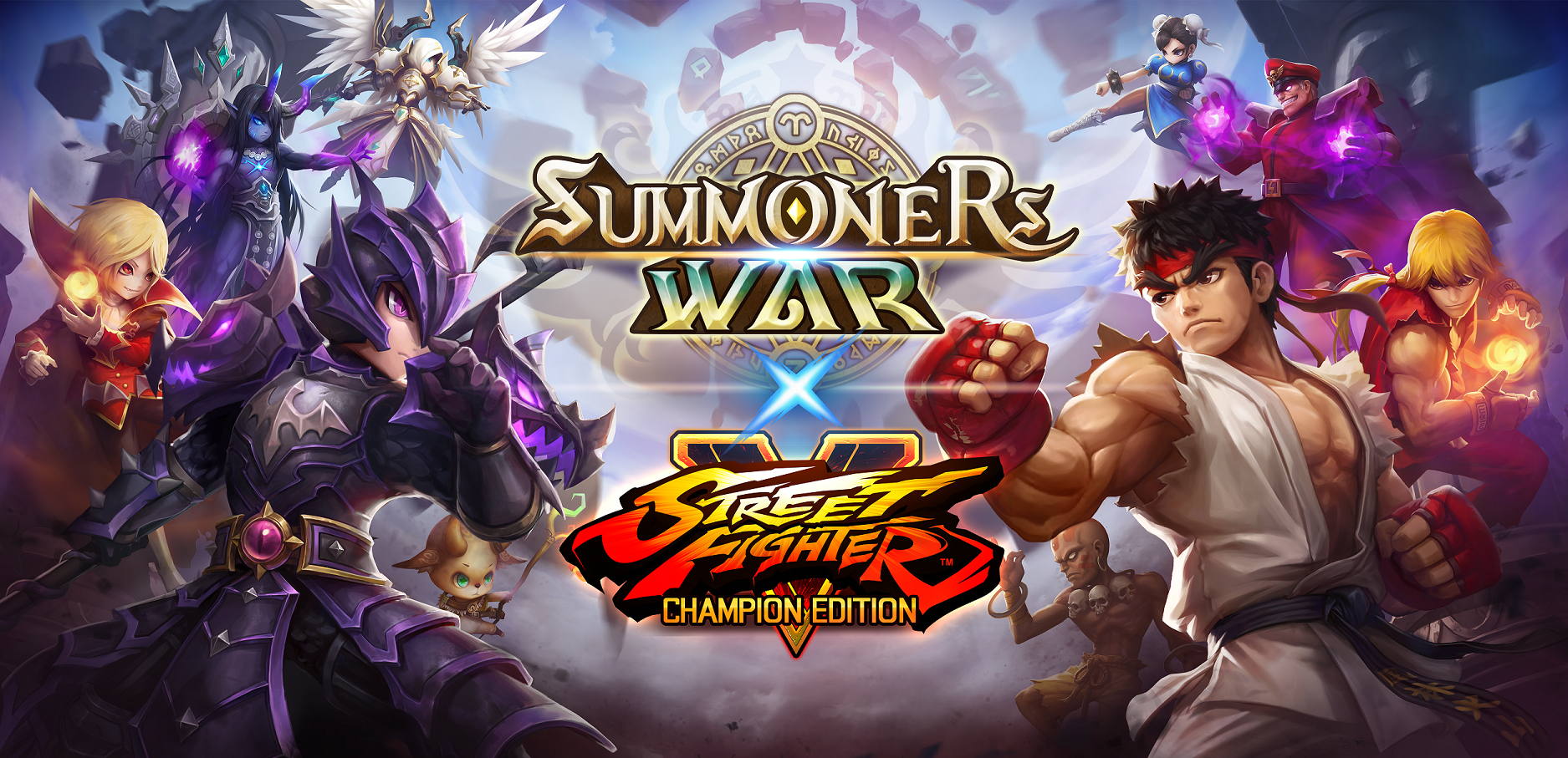 Summoners War X Street Fighter V: Champion Edition Collaboration