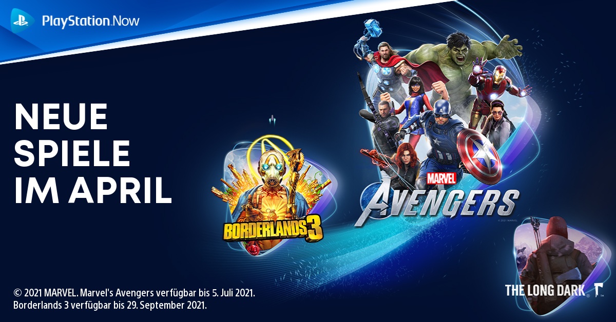 PlayStation Now-Spiele im April