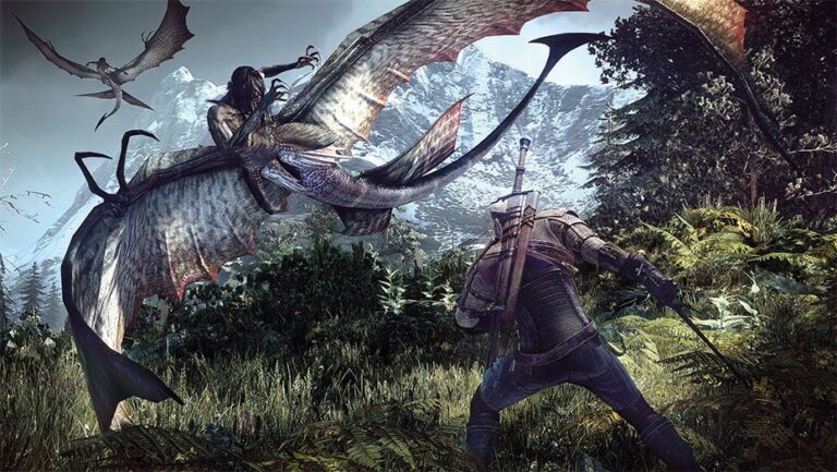 Kampfszene aus The Witcher 3