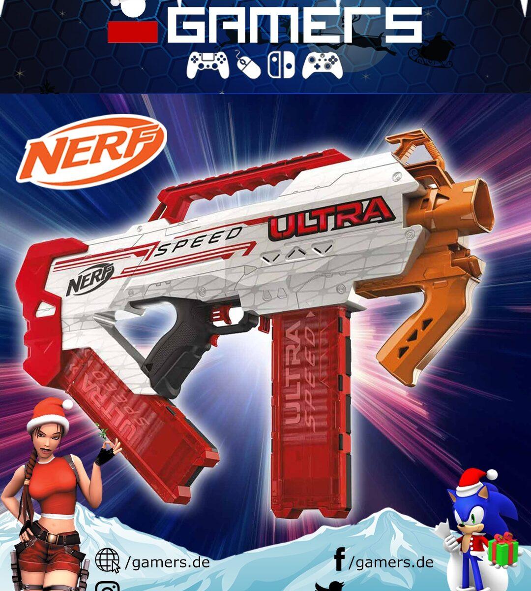 Super schnell & zielsicher: Der Nerf Ultra Speed im   XMAS-Gewinnspiel