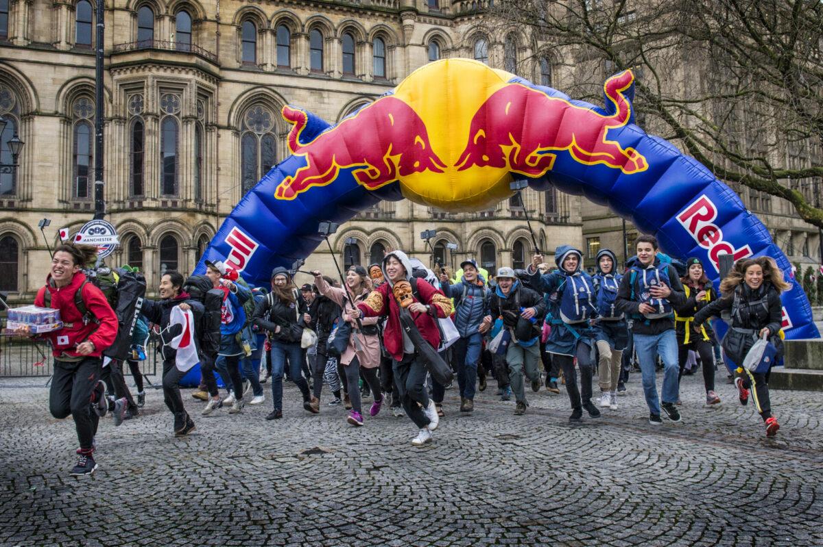 Teilnehmende nehmen in Red Bull Can You Make It?  in Manchester, UK teil. April 10, 2018 // Leo Francis / Red Bull Content Pool // SI201804100243 // 