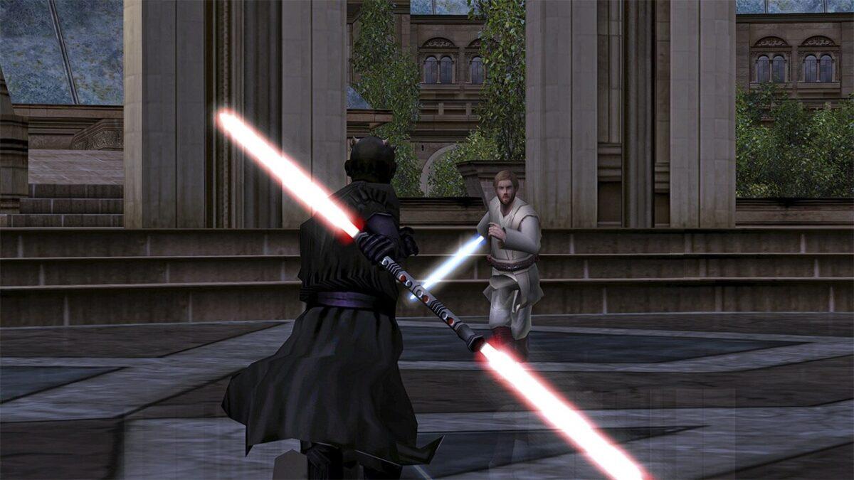  STAR WARS Battlefront Classic Collection Obi Wan Kenobi im Kampf gegen Darth Maul