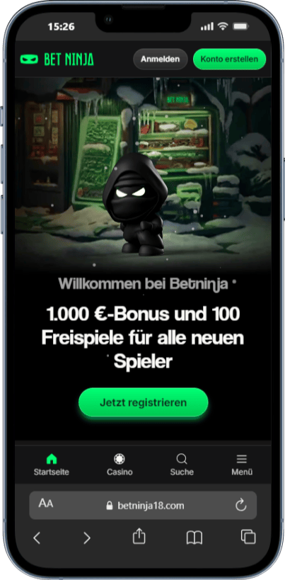 betninja casino bonus