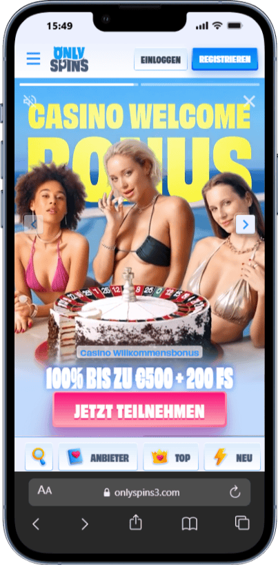 onlyspins casino bonus