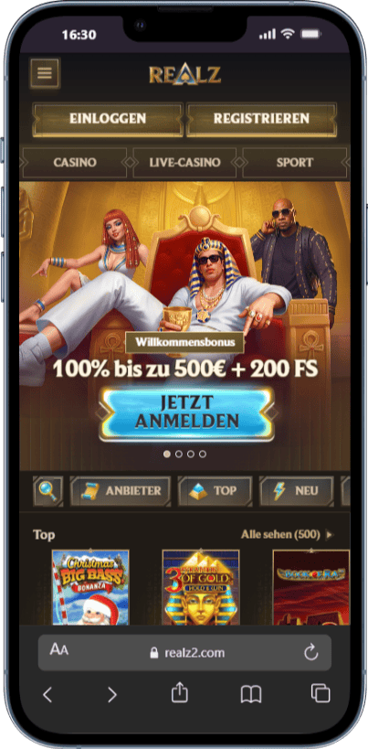 realz casino willkommensbonus