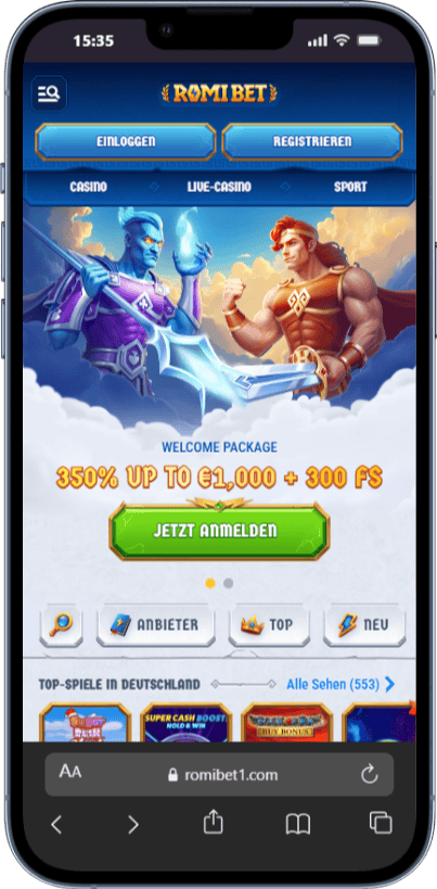 romibet casino bonus