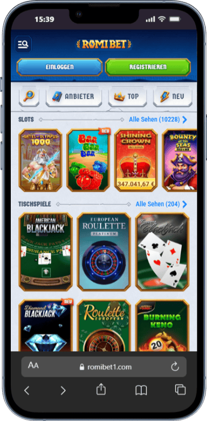 romibet casino spiele
