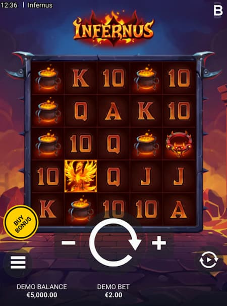 Infernus auf dem Smartphone