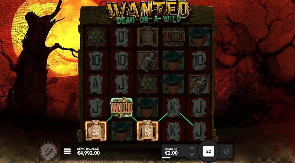 So funktioniert das Spiel-Wanted dead or a wild