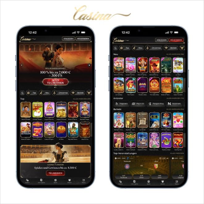 Casina Casinos mit schneller Auszahlung