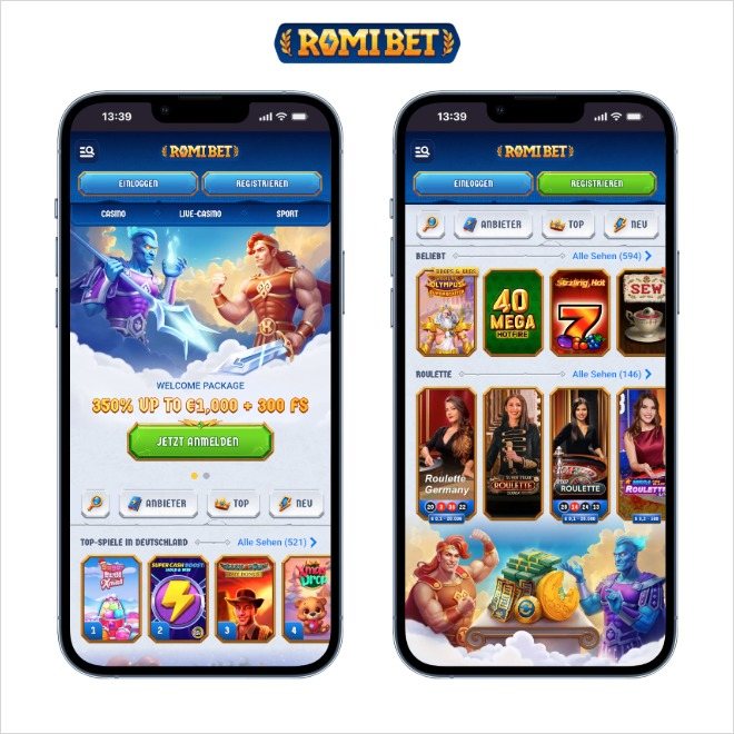Romibet Casinos mit hohem RTP