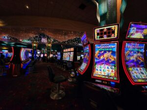 Spielautomaten im Casino